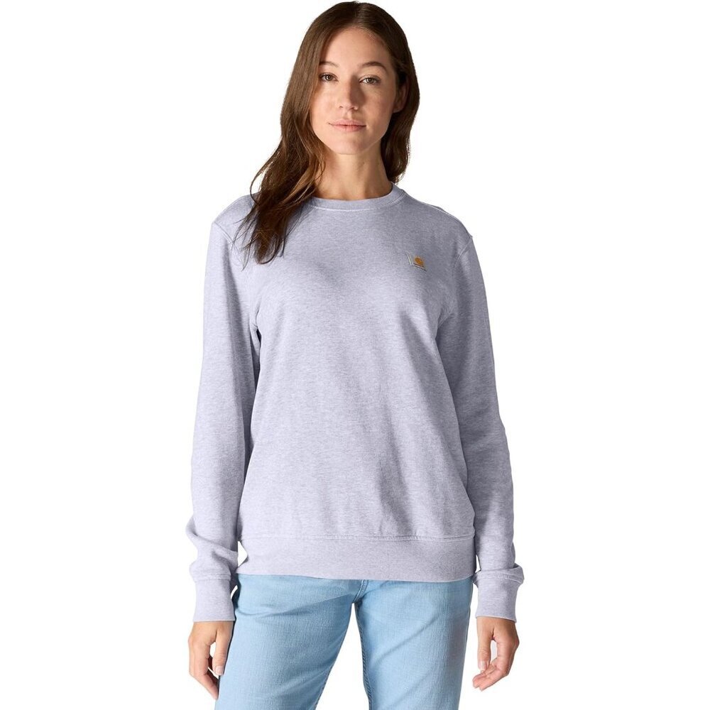 Women's Relaxed Fit Midweight French Terry Crewneck Sweatshirt - Picture 1 of 6